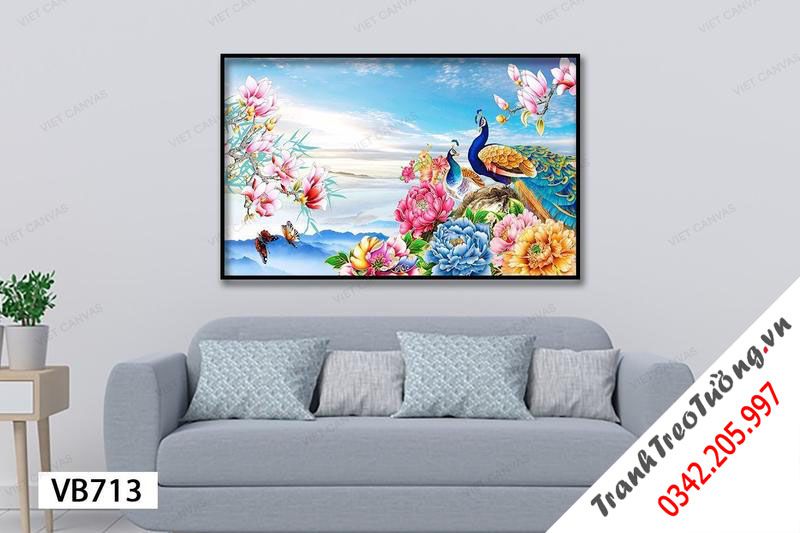 Tranh Đôi Công Ngao Du Sơn Thủy