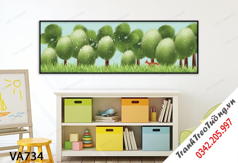 Tranh Khu Vườn Của Cáo