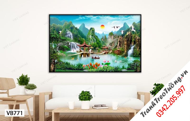 Tranh Thiên Nhiên Tươi Đẹp