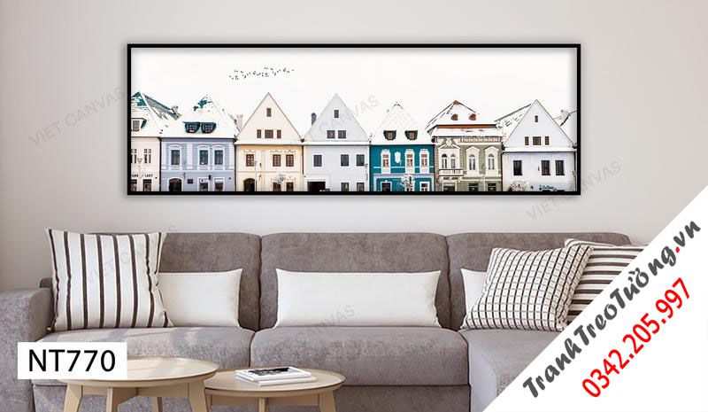 Tranh Những Ngôi Nhà An Yên