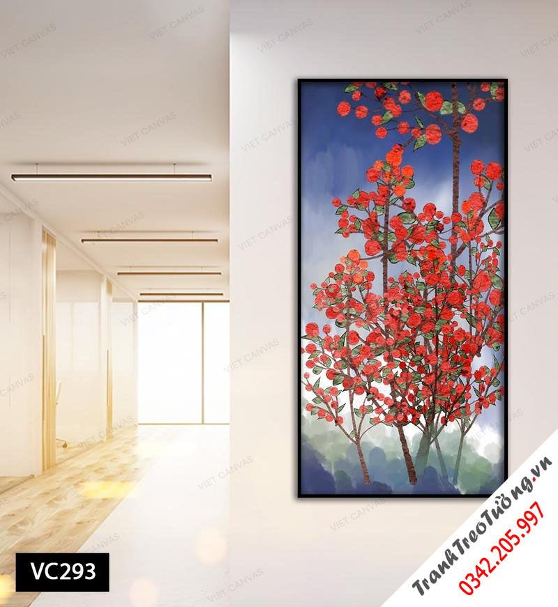 Tranh Vẻ Đẹp Cây Phượng Vĩ