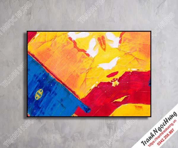 Tranh treo tường sắc màu nghệ thuật giá rẻ NT-47
