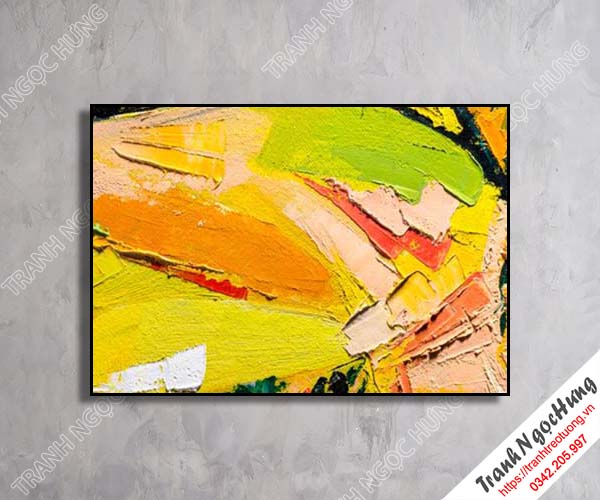 Tranh treo tường sắc màu nghệ thuật giá rẻ NT-51