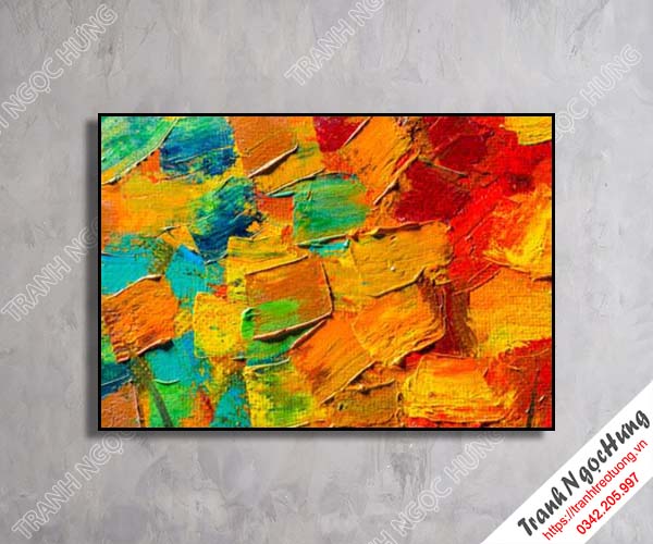Tranh treo tường sắc màu nghệ thuật đẹp NT-52