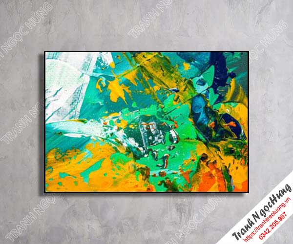 Tranh treo tường sắc màu nghệ thuật giá rẻ NT-61