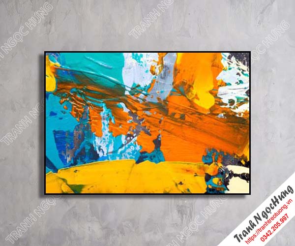 Tranh treo tường sắc màu nghệ thuật giá rẻ NT-62