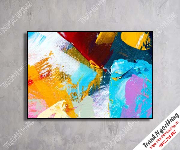 Tranh treo tường sắc màu nghệ thuật đẹp NT-64