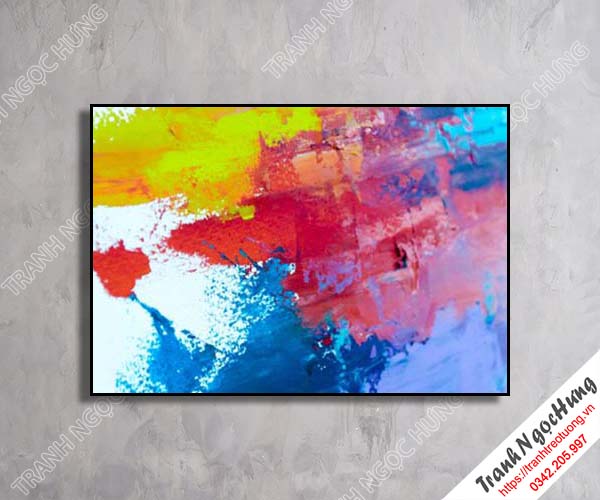 Tranh treo tường sắc màu nghệ thuật đẹp NT-65