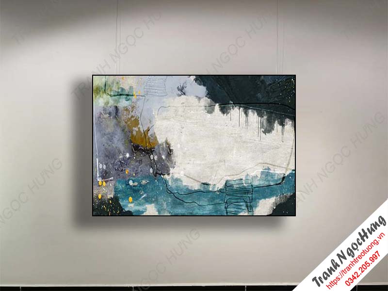 Tranh trực giác trừu tượng hiện đại NT-70